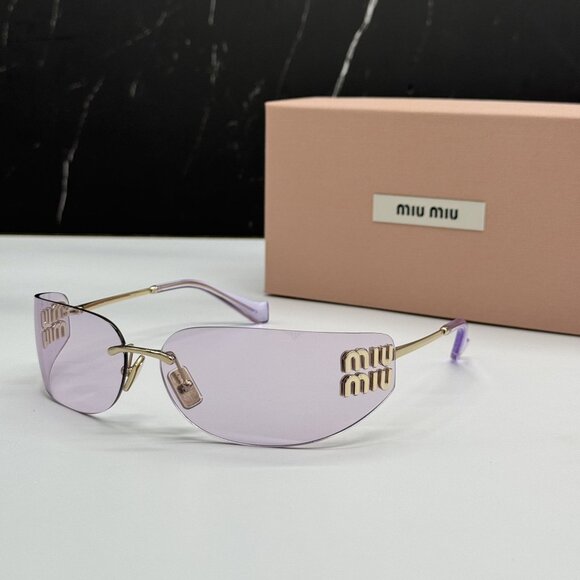 NEW MIU MIU MUA51S ZVN90O PINK SUNGLASSES WOMEN MU A51S, SMU A51 main image 11